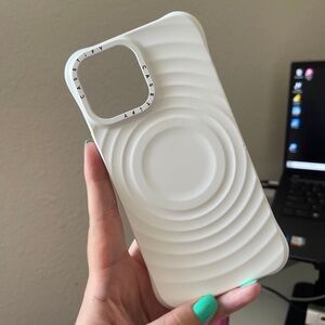 Casetify Ripple Case - iPhone 13 Pro Max (White)
